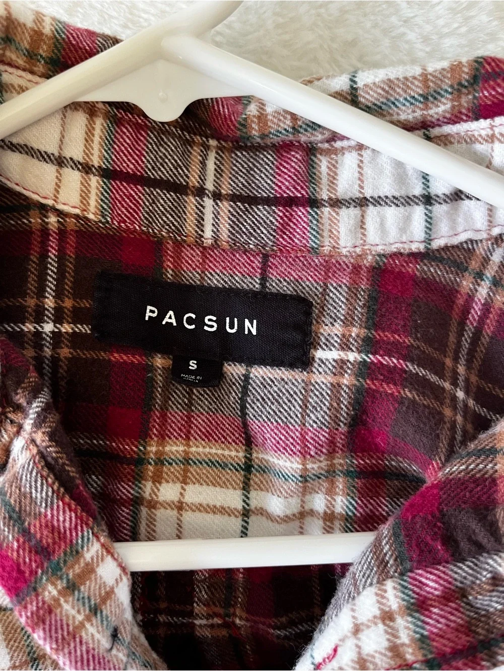 PacSun classic plaid